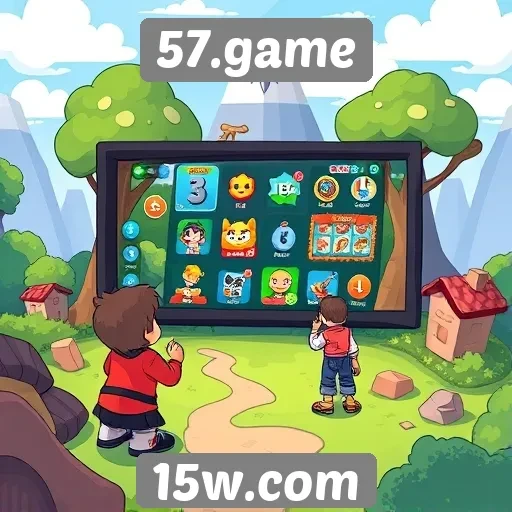 Experiência de usuário no site 57.game